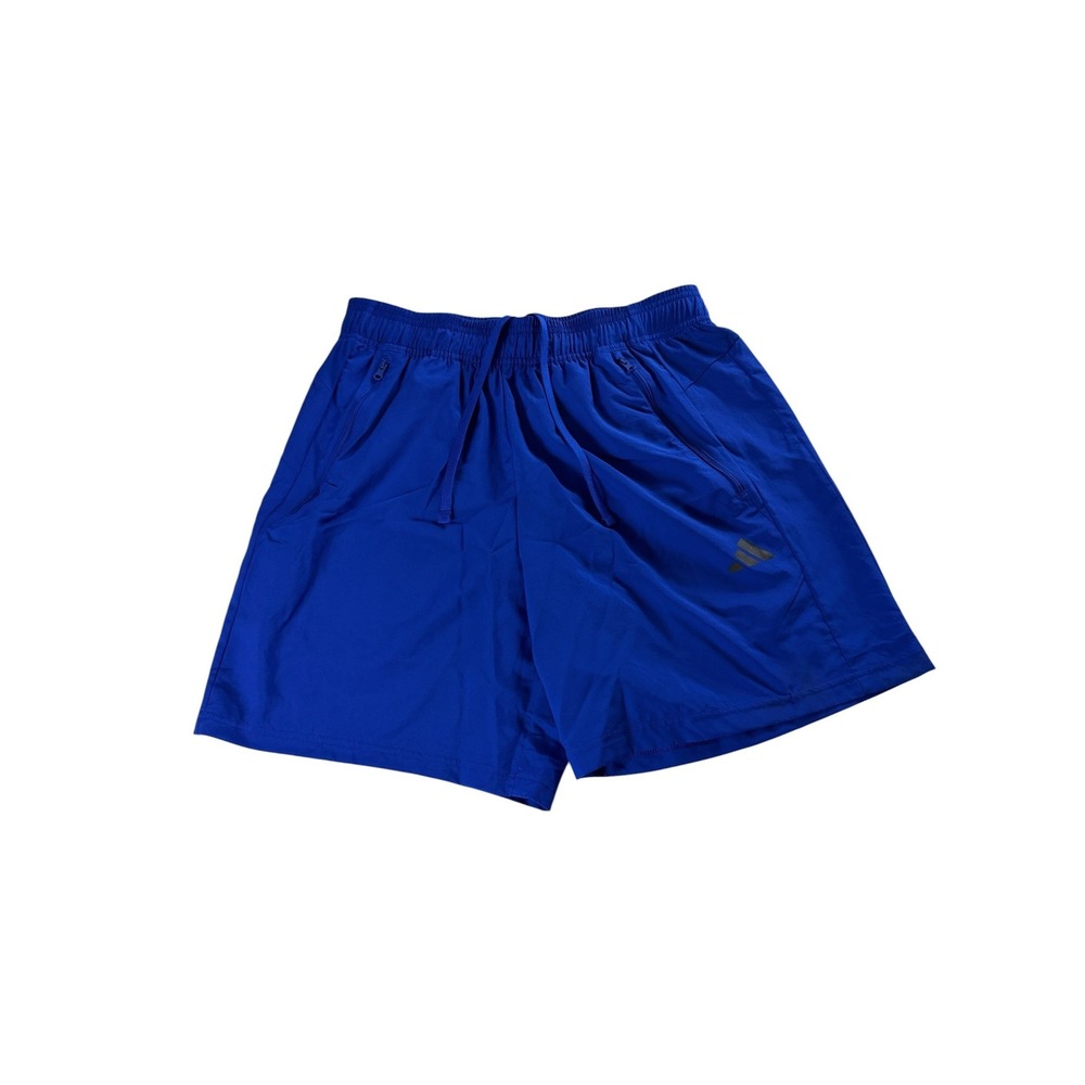 Adidas Mens TR-ES WV SHO Lucid Blue 7 Inch Training Shorts IC6979 Size M NWT